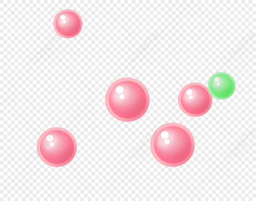 Bubble, Chinese Pink, Chinese Green, Art Painting PNG Hd Transparent ...