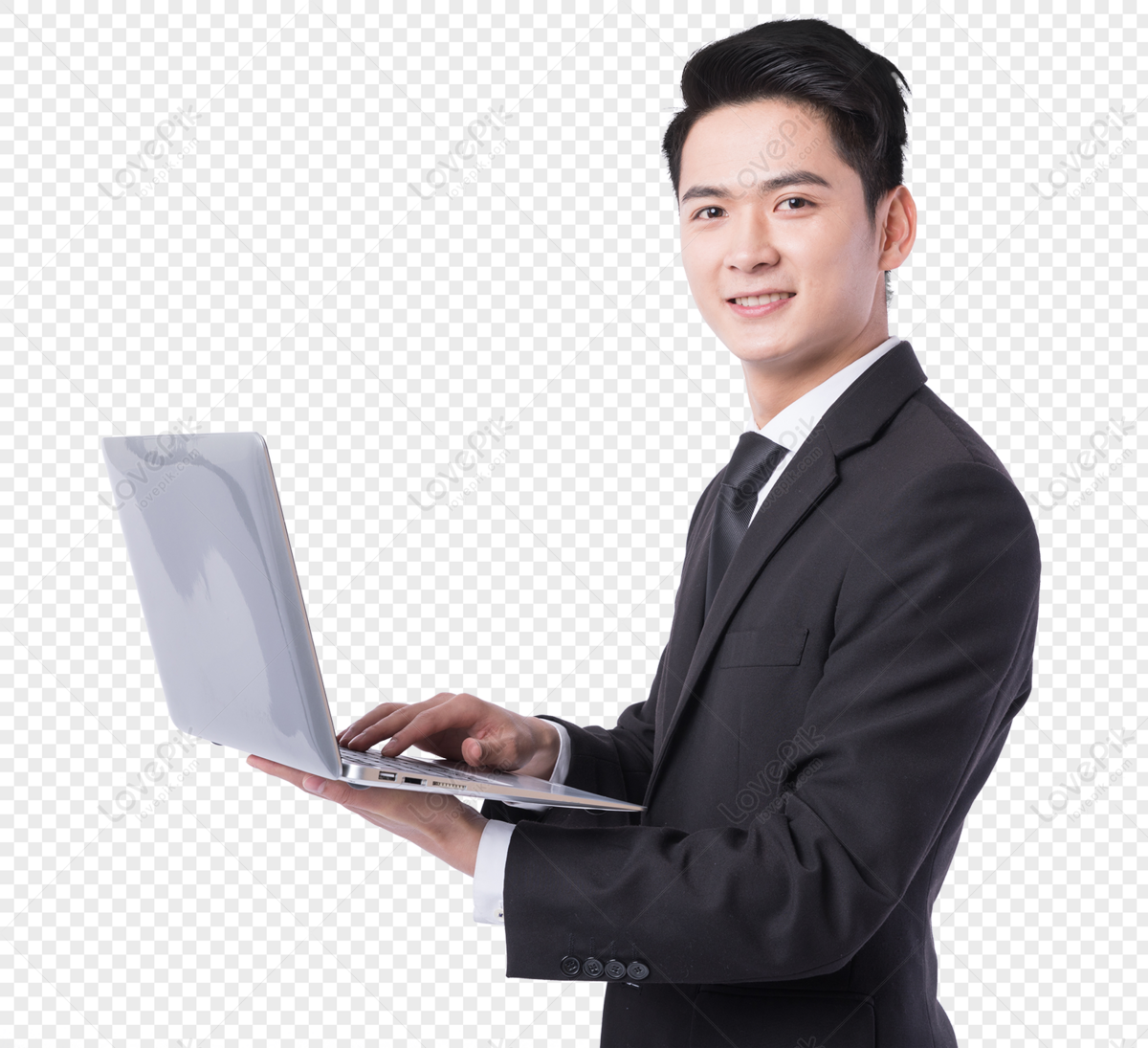 Business Men With Notebook Office, Young, Men, Self-confidence PNG ...