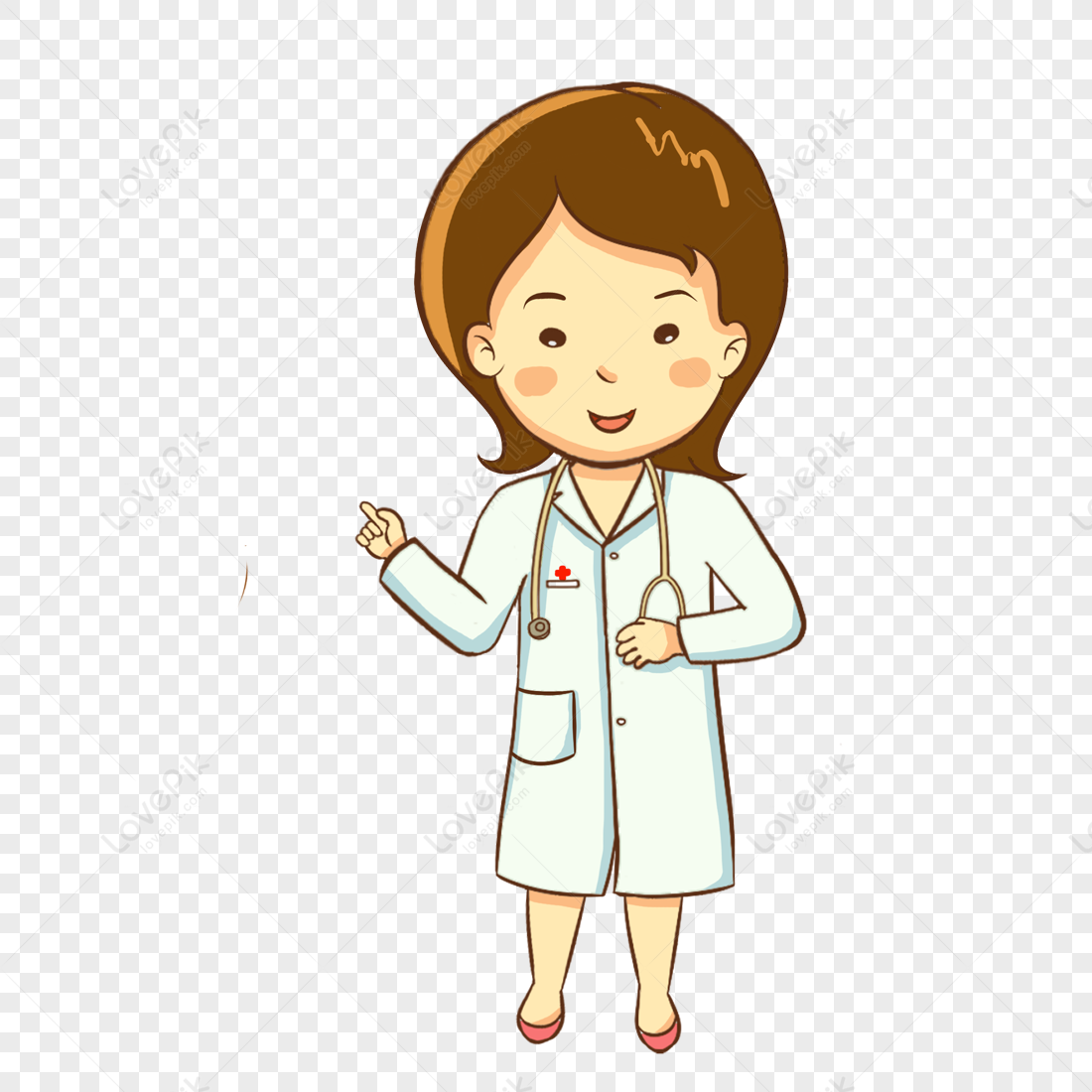医生|插画|商业插画|Shirley范范 - 原创作品 - 站酷 (ZCOOL)