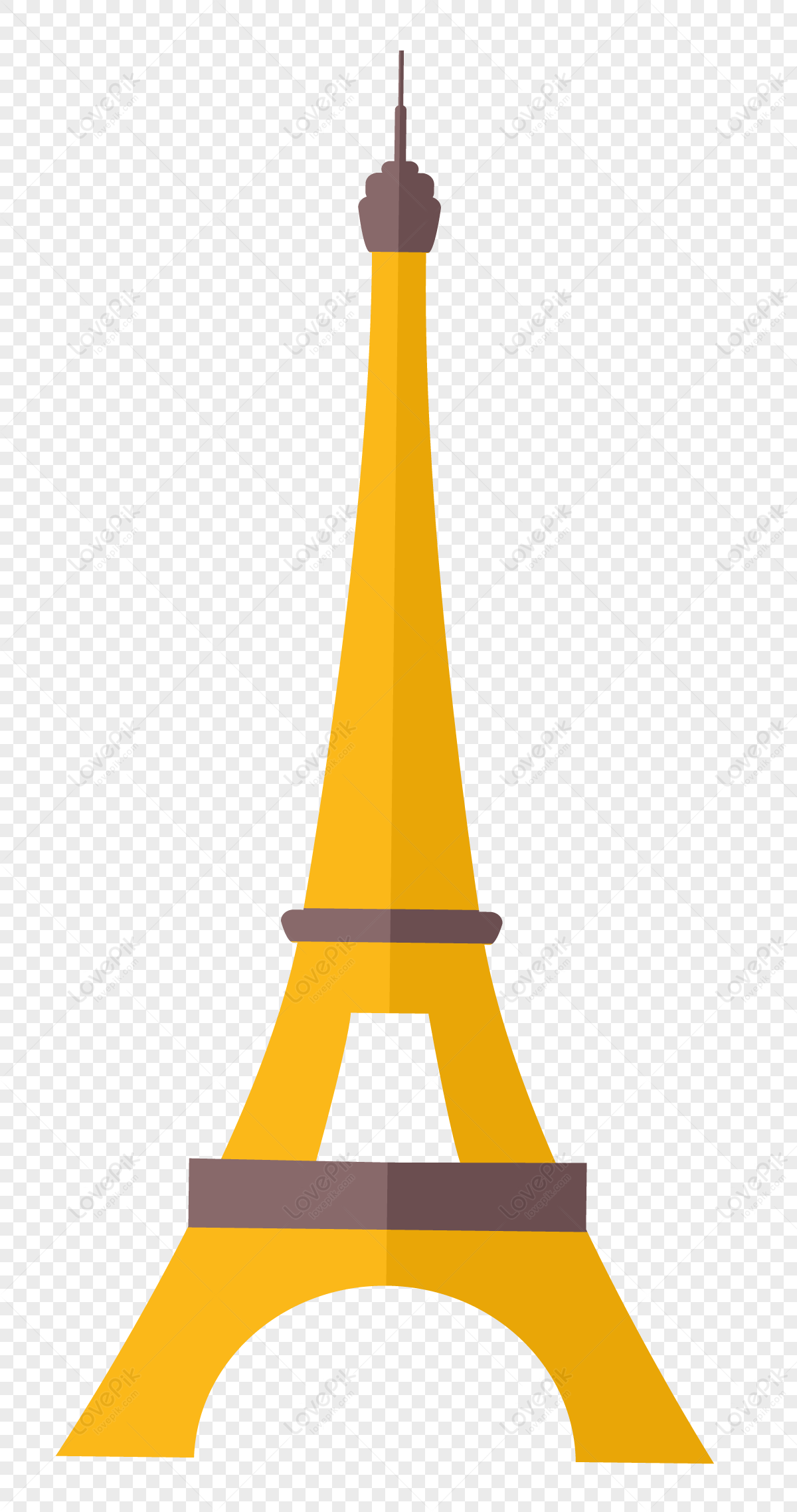 Eiffel Tower, material, hand painting, eiffel tower png hd transparent image