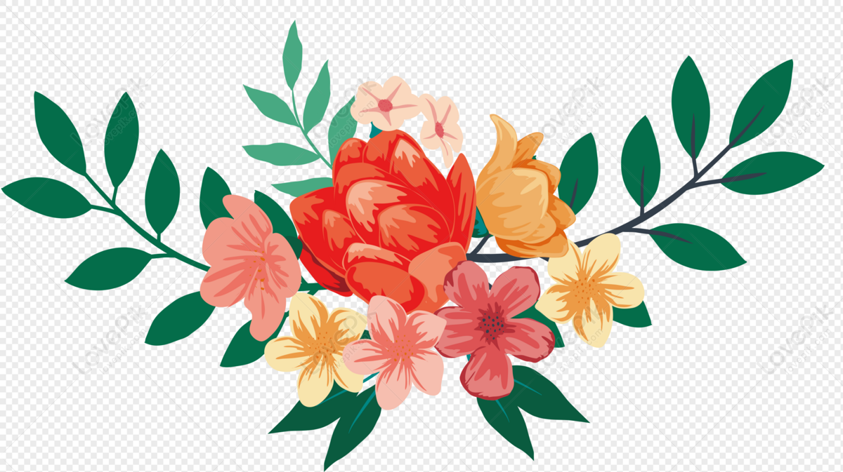Flower Garland PNG Image And Clipart Image For Free Download - Lovepik |  400271198