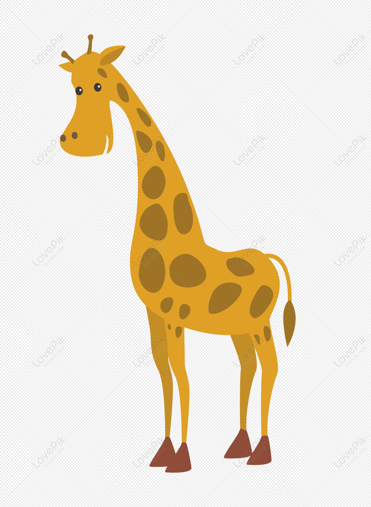Giraffes Repaying PNG Images With Transparent Background | Free ...