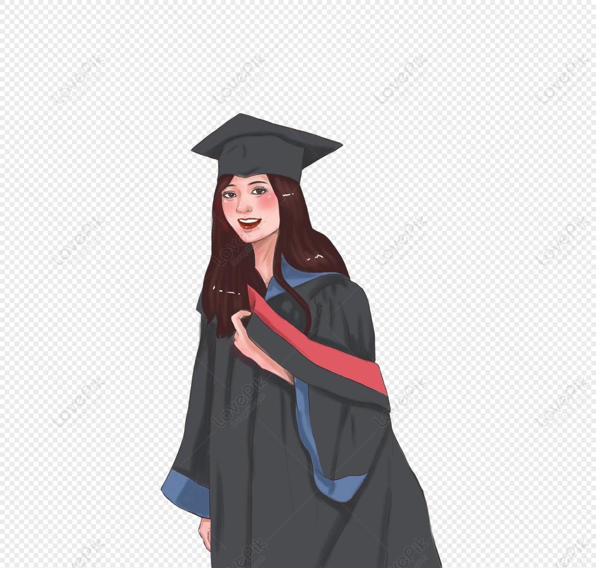 Graduates, Black Person, Black Girl, Girl Graduate PNG Image And ...