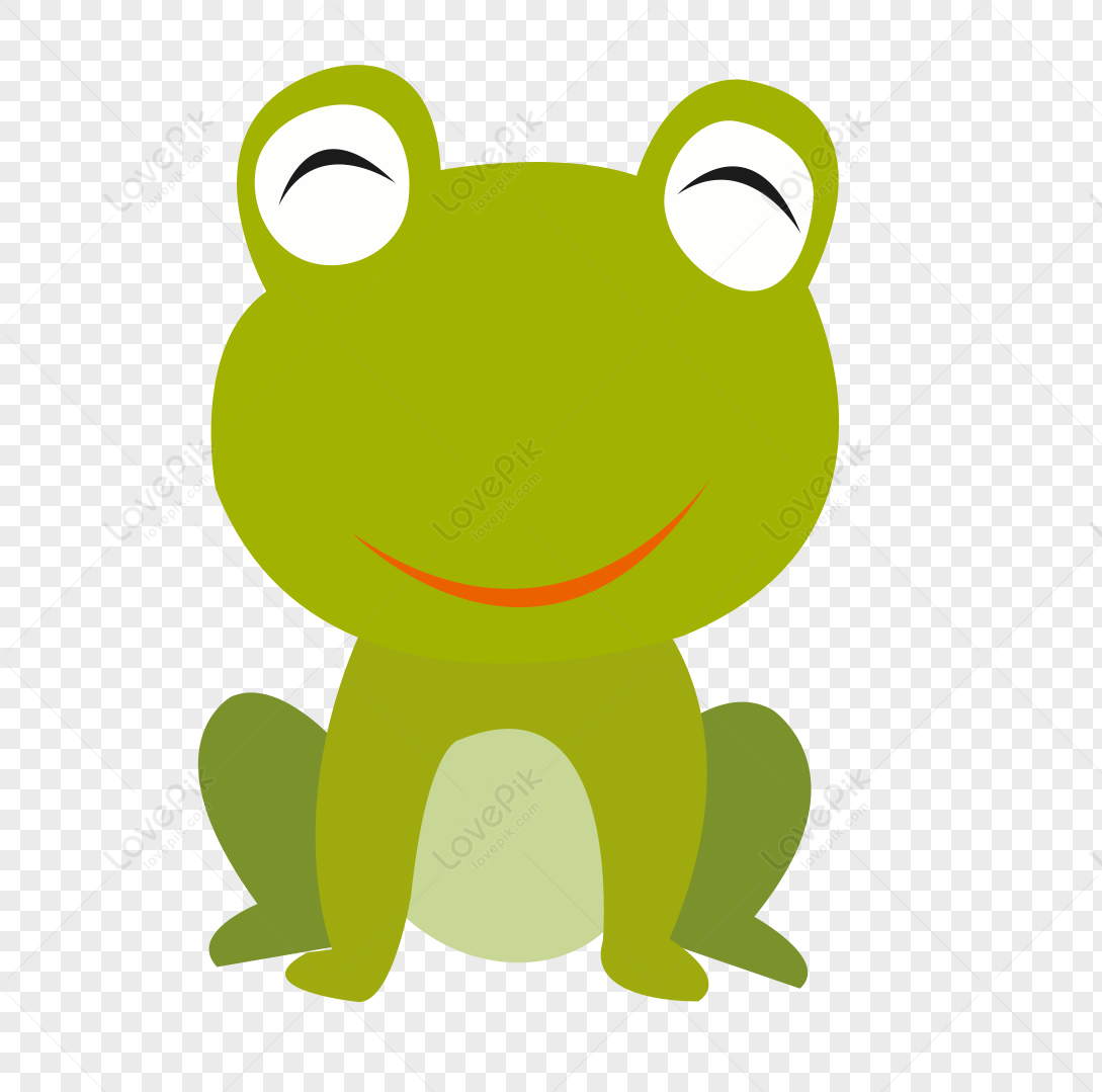 Little Frog Cartoon Image, Small Frog, Cartoon Frog, Frog Anime