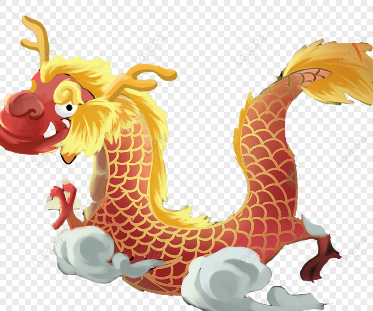 Lovely Chinese Dragon PNG Transparent And Clipart Image For Free ...