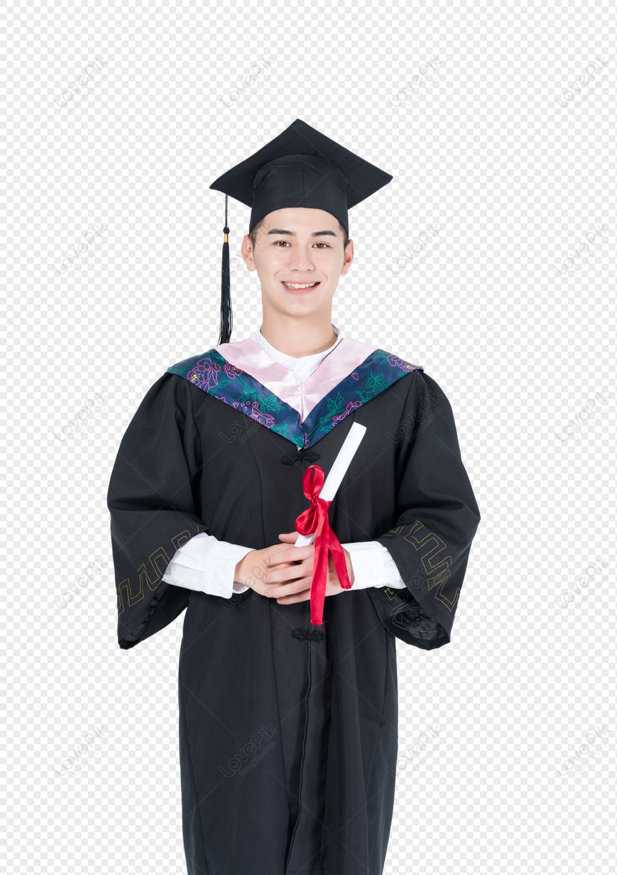 Graduation Clothing And Accessories Icons Stock Illustration - Download  Image Now - Graduation Gown, Necktie, Mortarboard - iStock