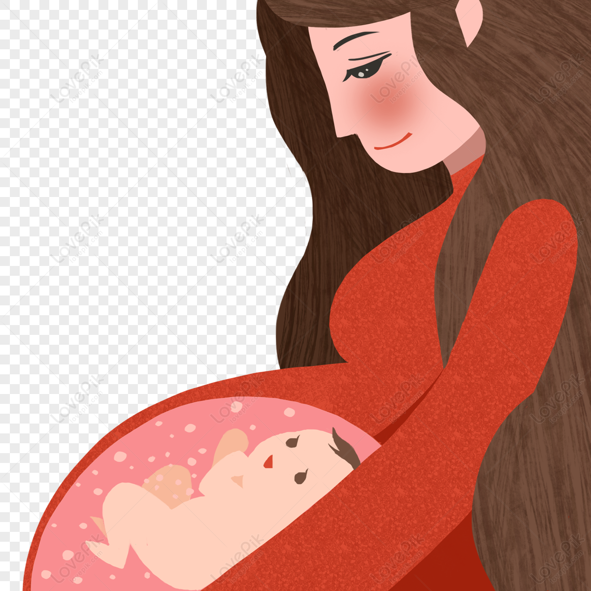 Pregnant Woman PNG Transparent Background And Clipart Image For Free  Download - Lovepik | 400175590
