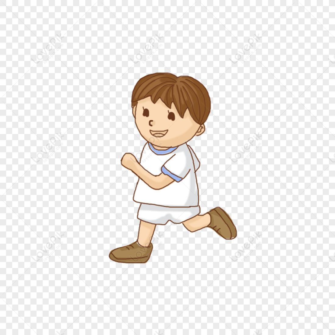 Gambar Running Boy PNG Unduh Gratis - Lovepik