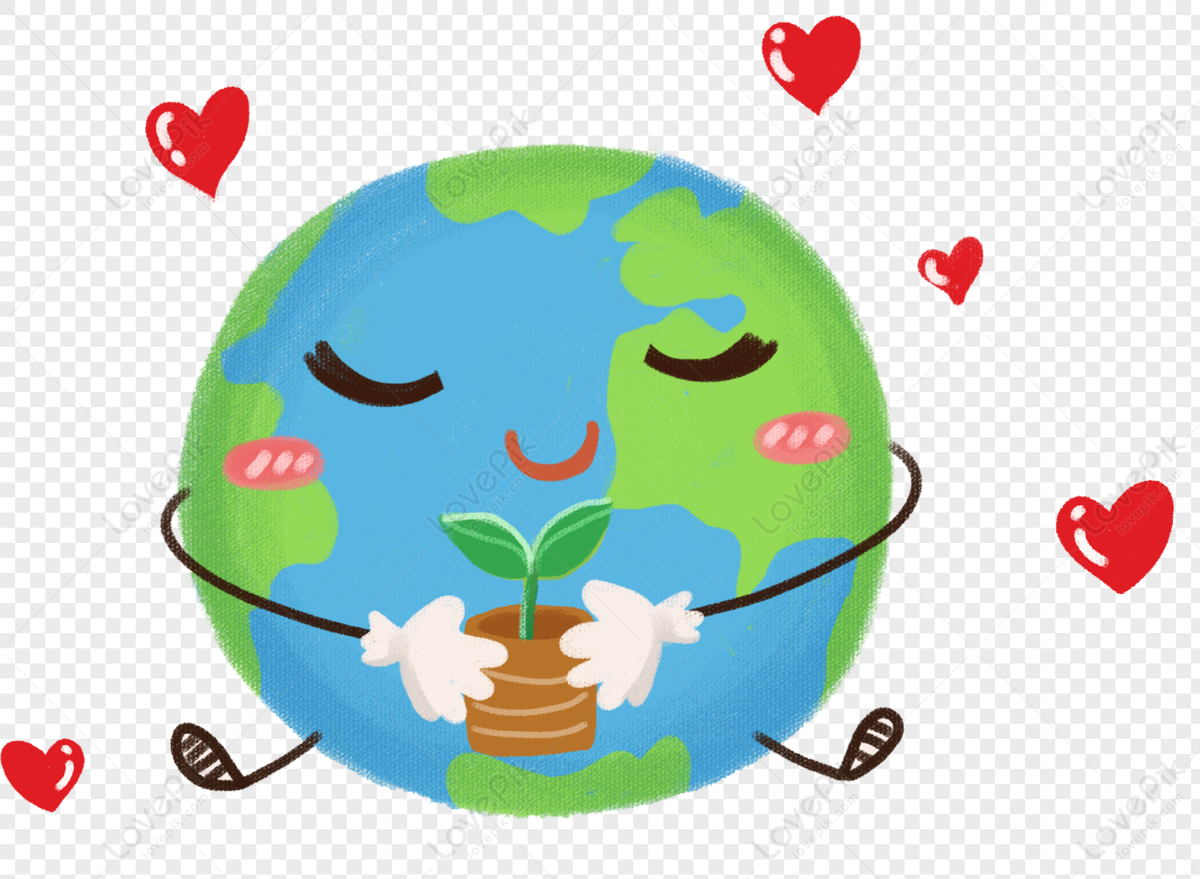 Take care of the earth. Я люблю землю.