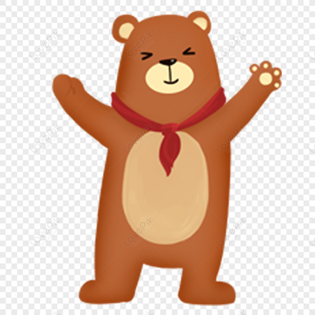 Hình tô màu con gấu dễ thương cho bé 5 tuổi