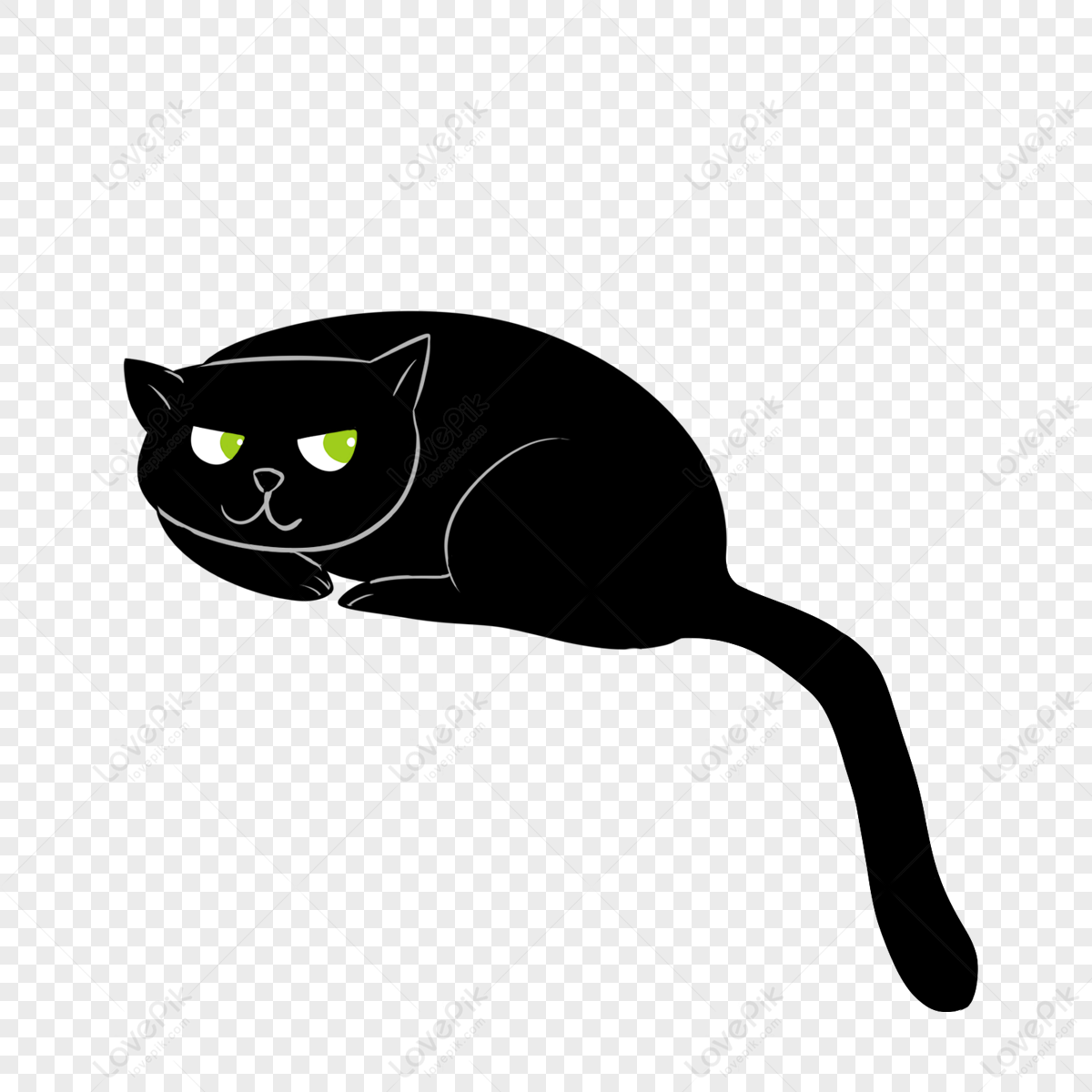 The Cat At Night PNG Hd Transparent Image And Clipart Image For Free ...