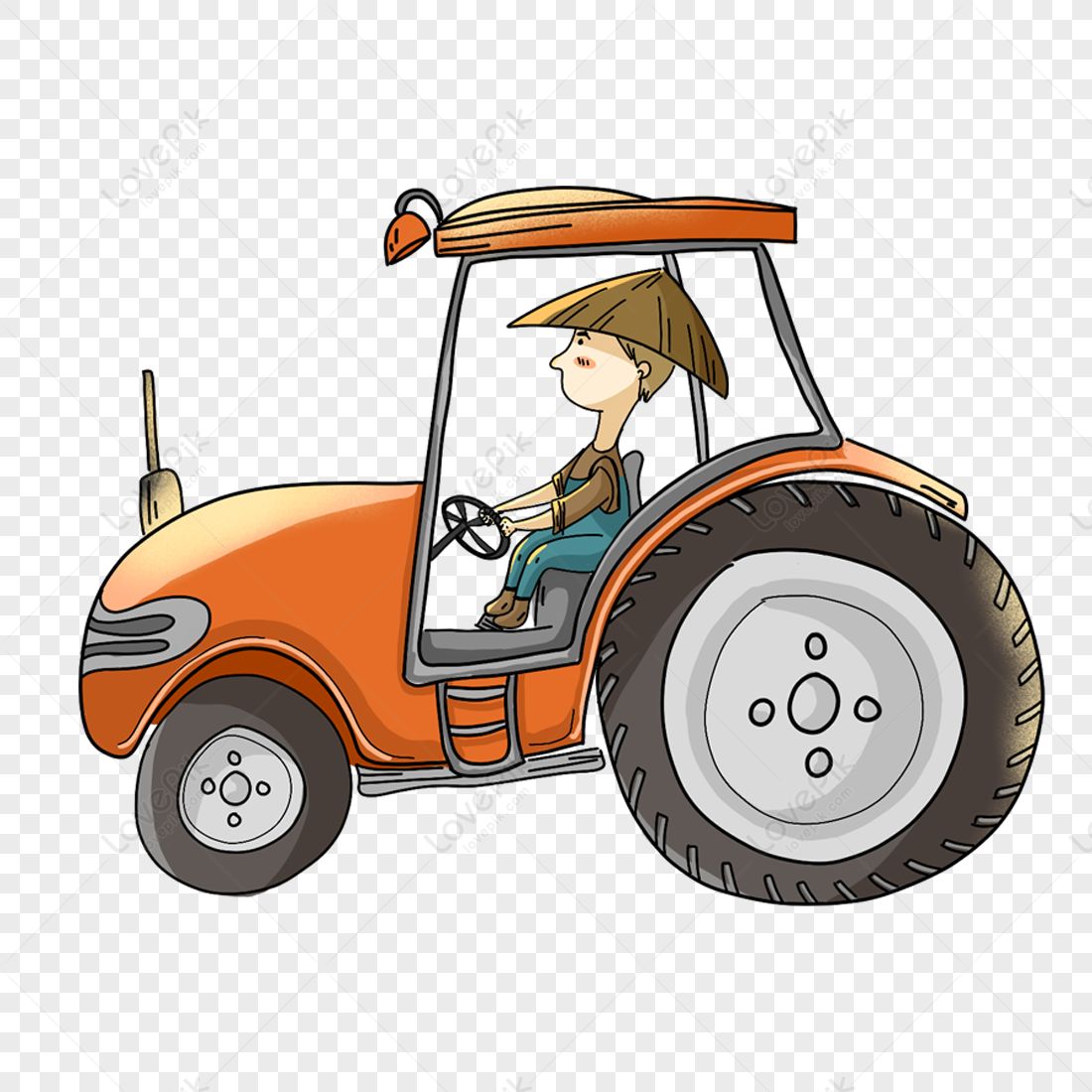 Clipart De Trator De Desenho Animado Azul PNG , Trator Clipart, Tractor,  Azul Imagem PNG e PSD Para Download Gratuito