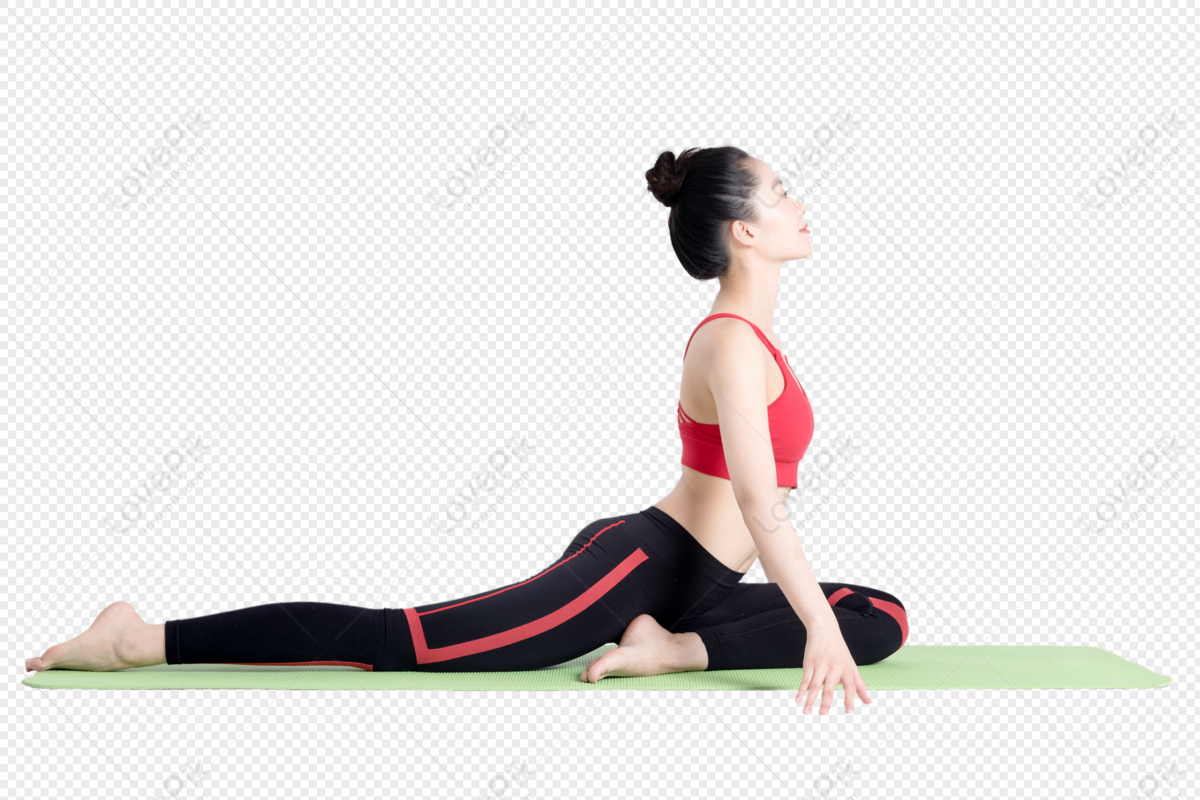 Hình ảnh Ngồi Trên đệm Tập Yoga Yoga Của Phụ Nữ PNG Miễn Phí Tải ...