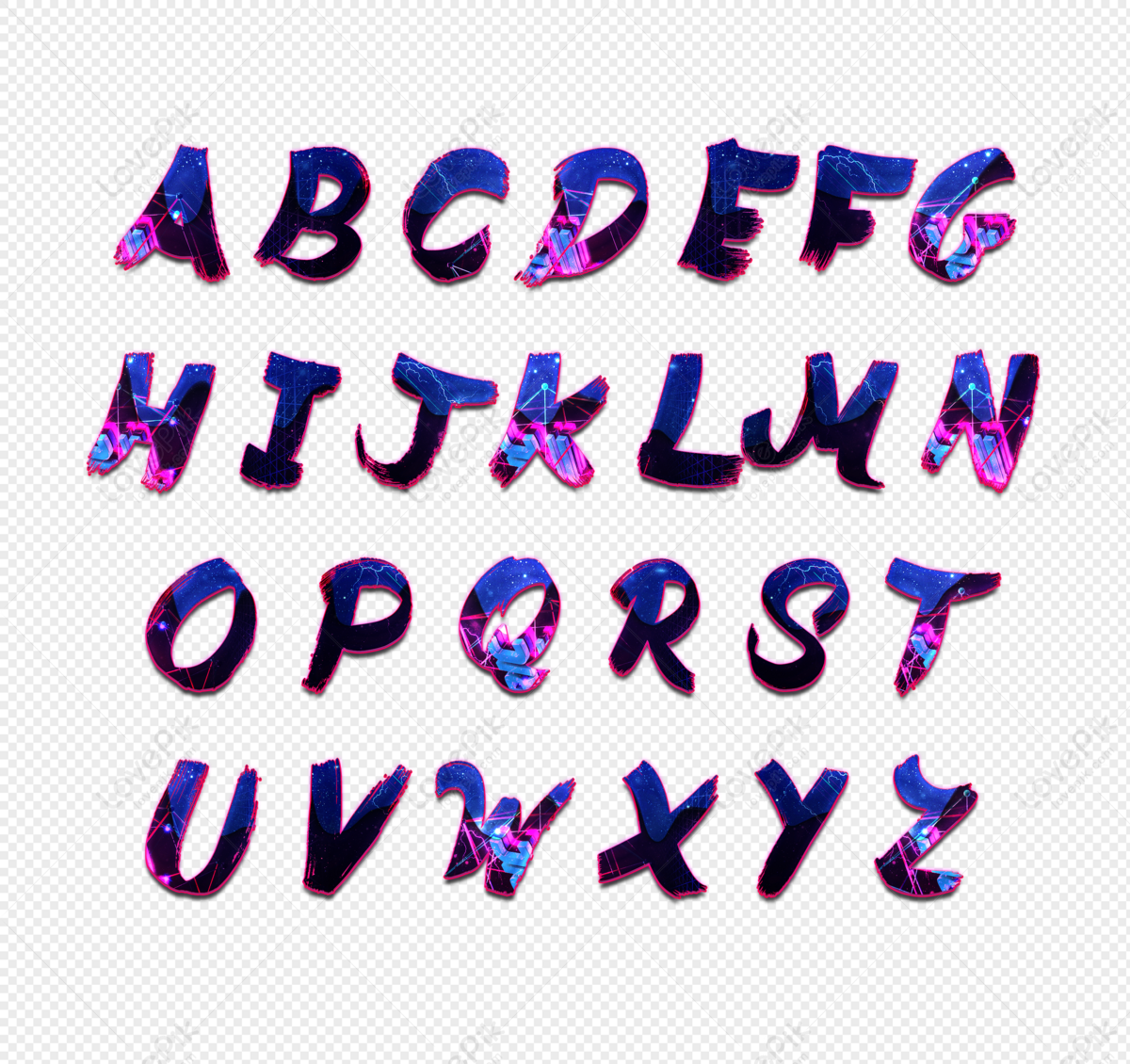 26 English Alphabet Design PNG Transparent Background And Clipart Image For  Free Download - Lovepik | 400794680