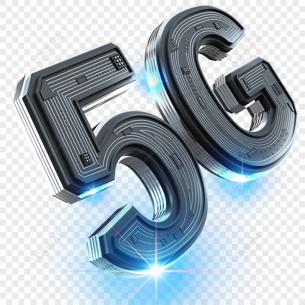 Fifth generation wireless internet icon in gradient colors. 5G signs  illustration. 18872777 PNG