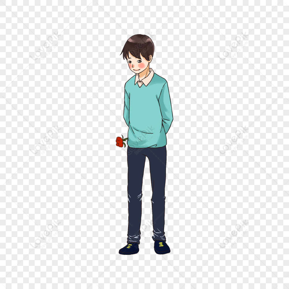 A Shy Boy PNG Transparent Image And Clipart Image For Free Download -  Lovepik | 400979837