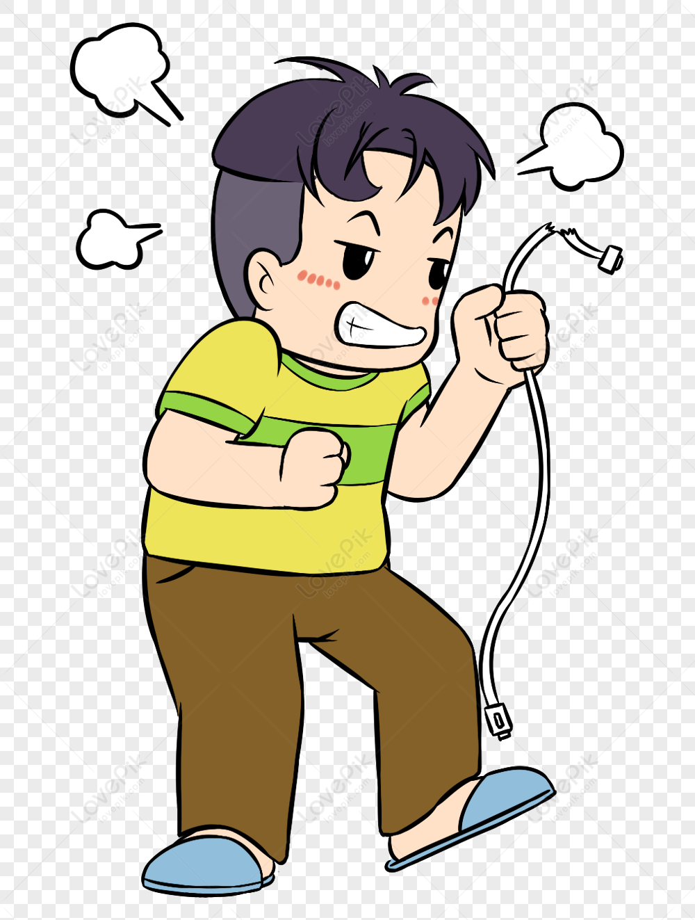 Angry Boy Free PNG And Clipart Image For Free Download - Lovepik | 400343359