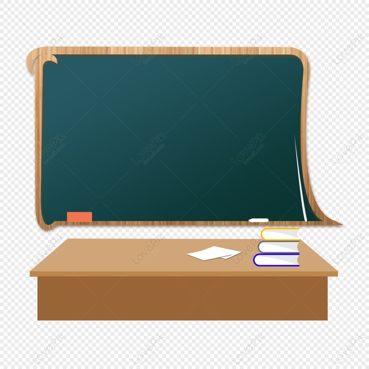 Cartoon Classroom Blackboard PNG Image Free Download And Clipart Image For  Free Download - Lovepik | 400466631
