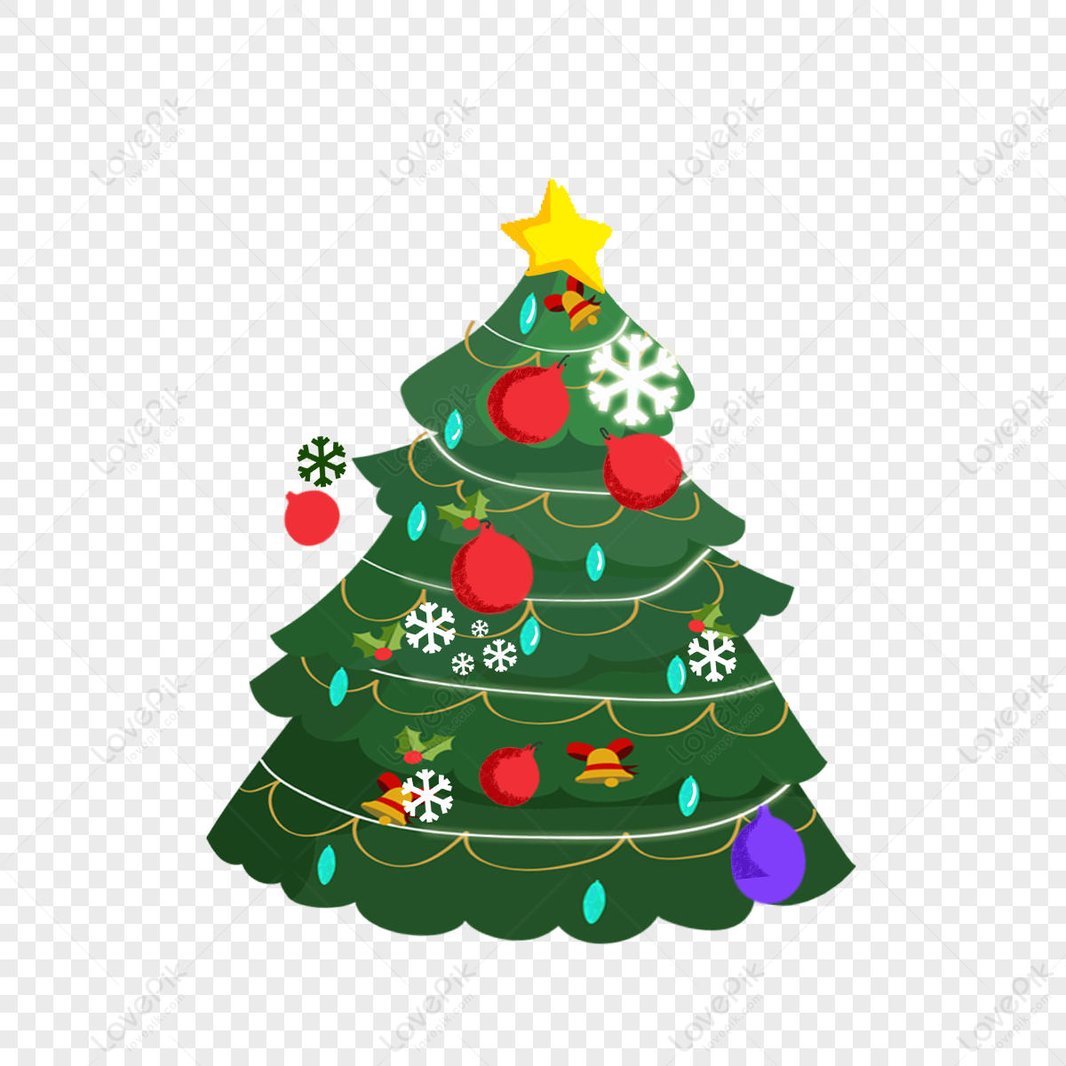Christmas Tree PNG Free Download And Clipart Image For Free Download -  Lovepik | 400924073