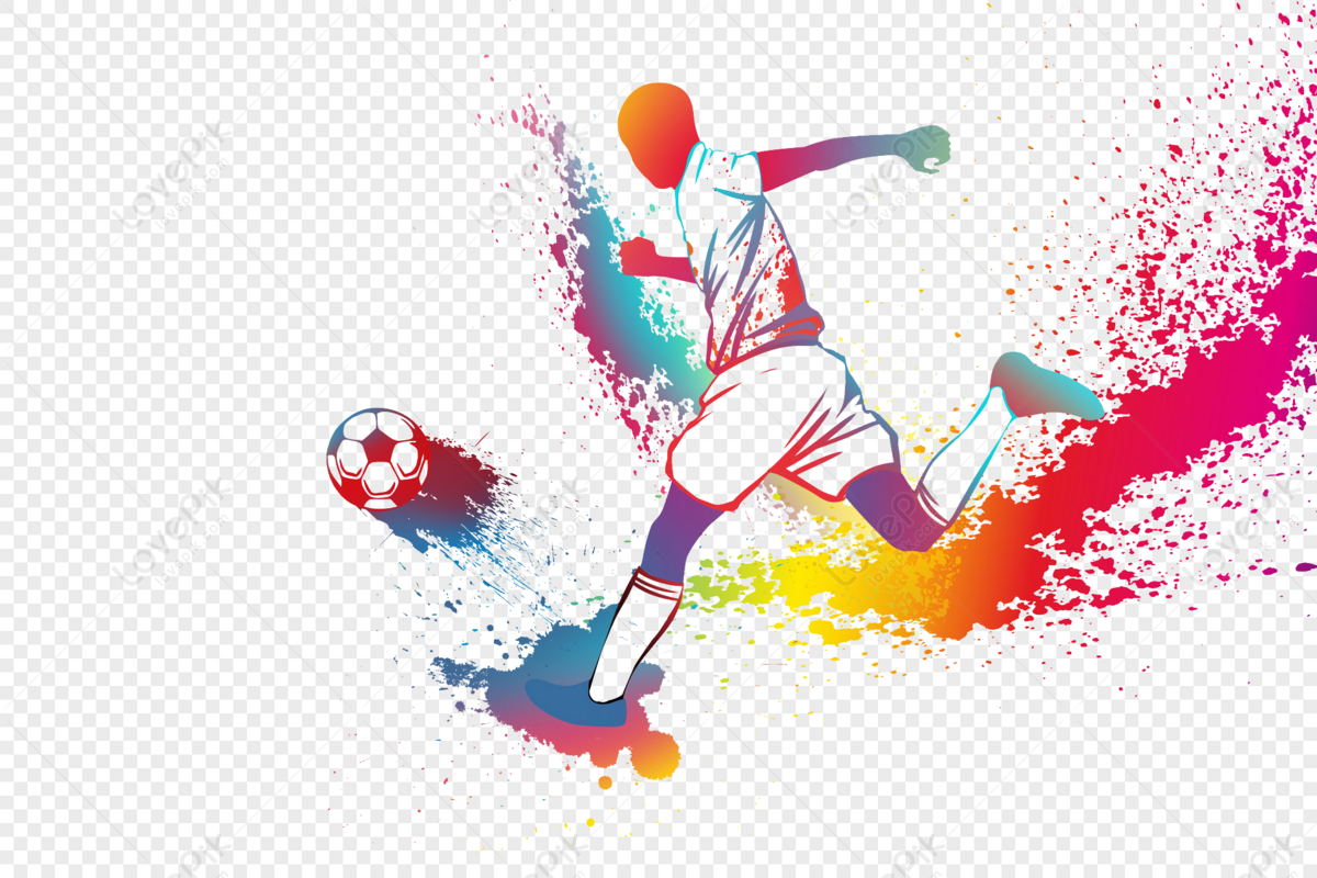 Modern Soccer Logo Vector PNG Images, Aggressive Modern Soccer Player On Kick  Logo Illustration, Football, Sports, Logo PNG Image For Free Download