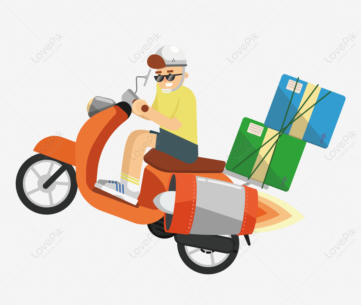 Delivery Boy PNG Images With Transparent Background | Free Download On  Lovepik