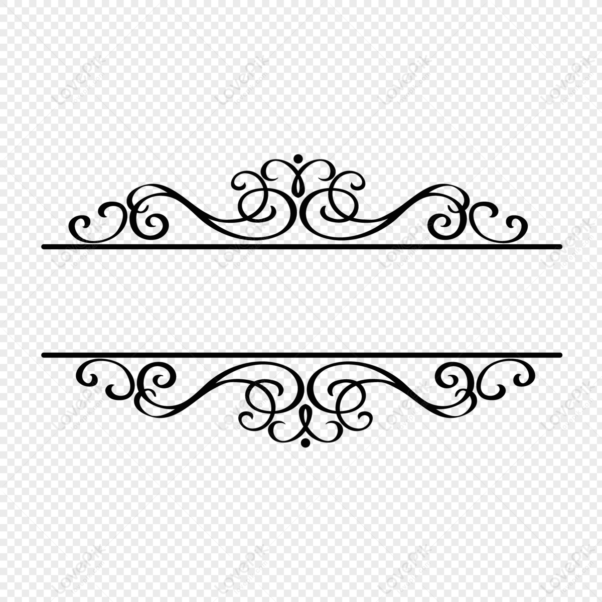 European Style Pattern, Style, European, European Pattern Border Free ...