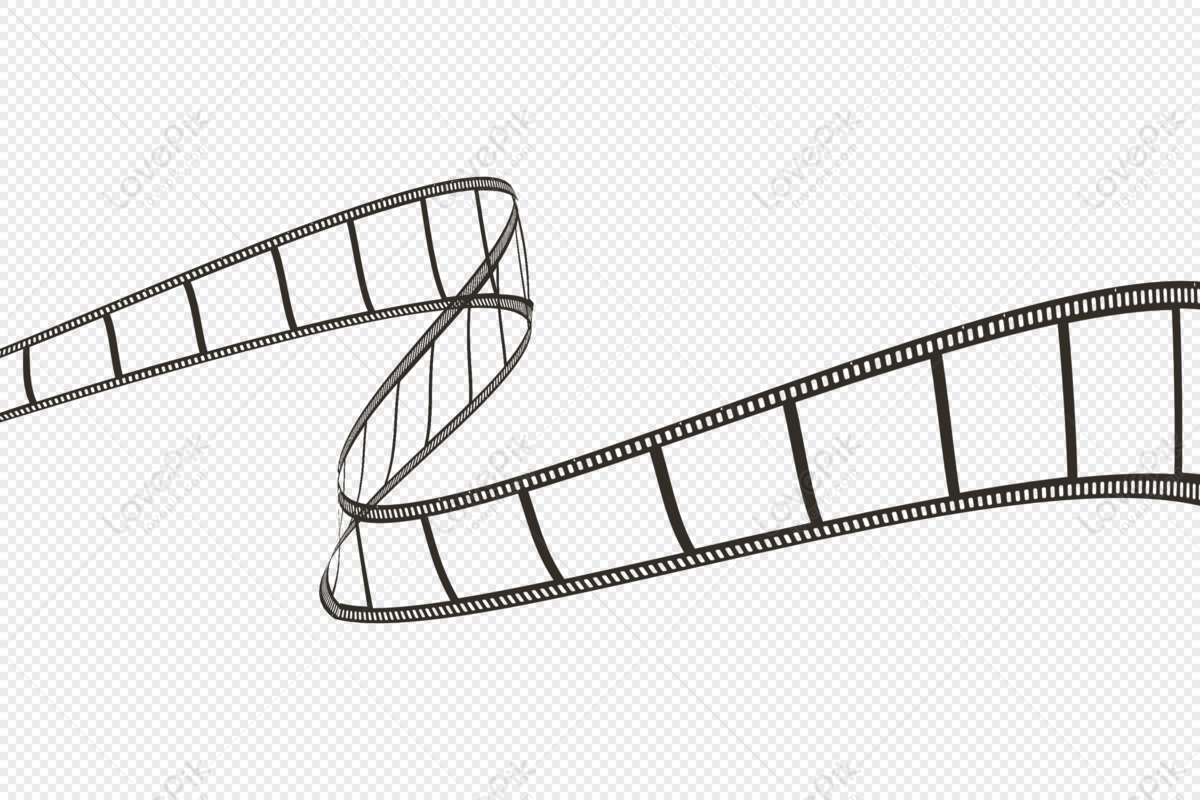 Film, black and white, material, simplicity png image
