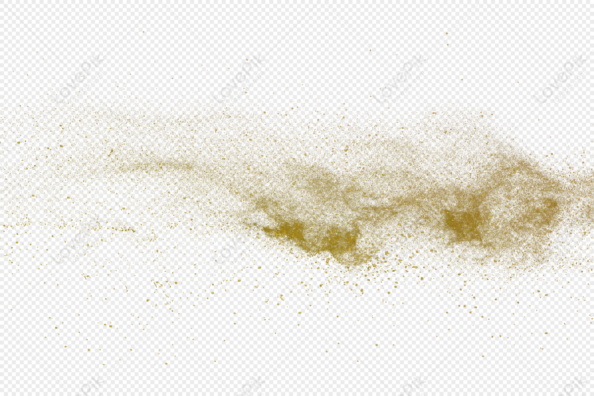 Gold Dust PNG Transparent Images Free Download, Vector Files