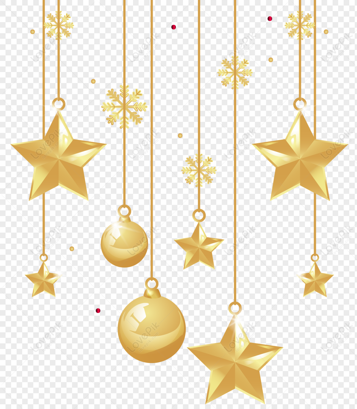 Creative Christmas Gold Stars, Gold Star Clipart, Merry, Greeting PNG  Transparent Clipart Image and PSD File for Free Download