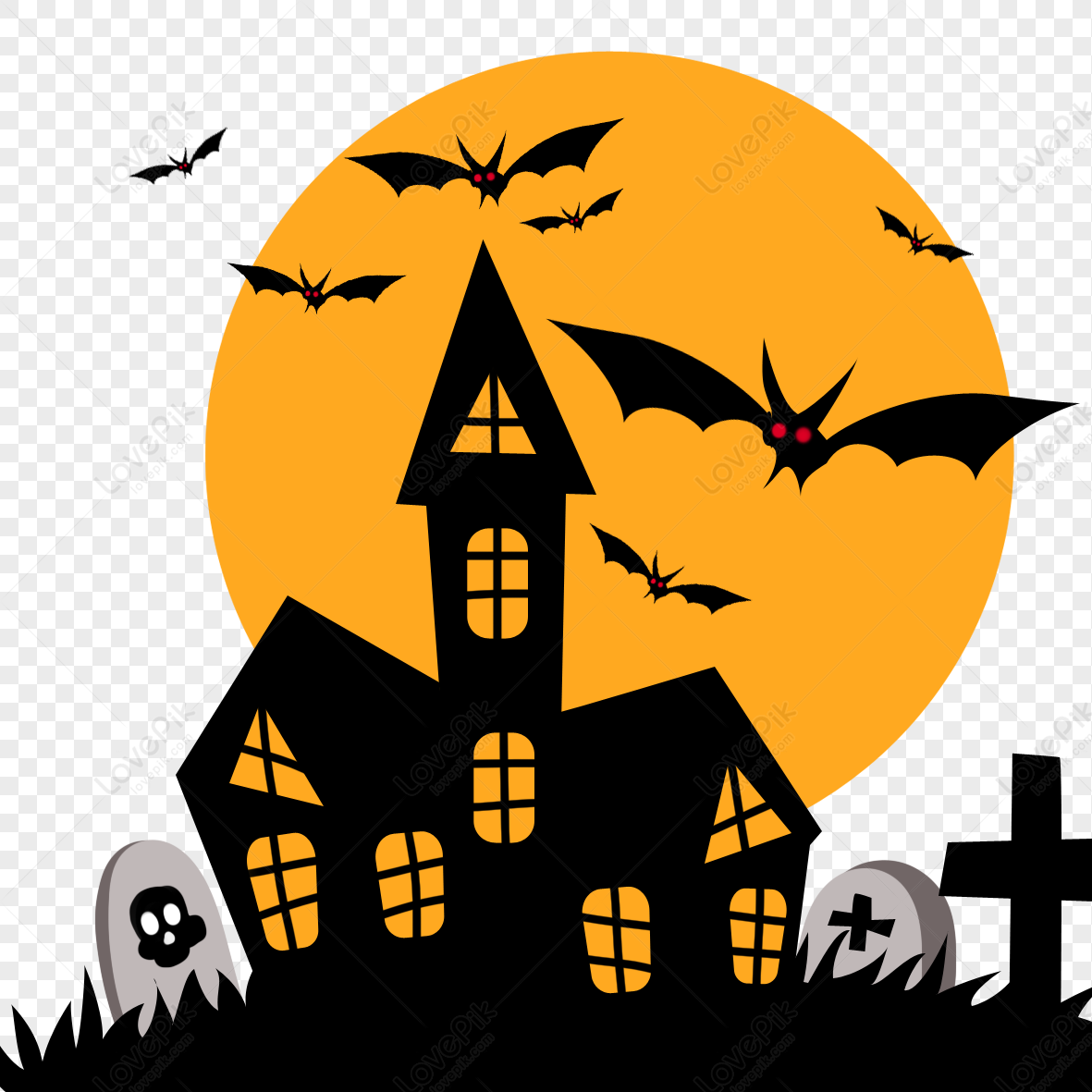 Coleção De Silhueta Assustadora De Halloween PNG Imagens Gratuitas Para  Download - Lovepik