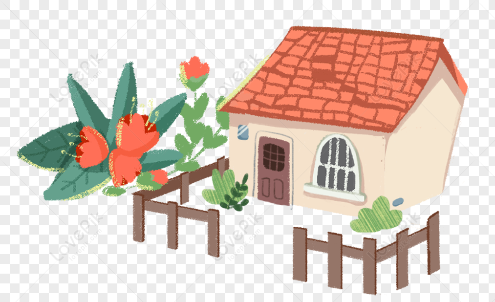 Hand Drawn Cartoon House PNG Image Free Download And Clipart Image For Free  Download - Lovepik | 400385691