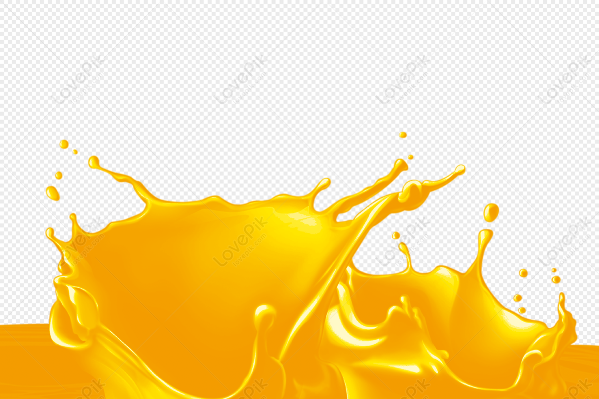 Hand Painted Yellow Juice PNG Transparent Background And Clipart Image For  Free Download - Lovepik | 400340470
