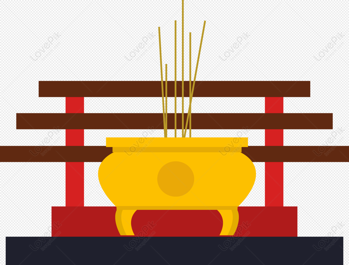 Cute Incense Burner PNG Images With Transparent Background | Free