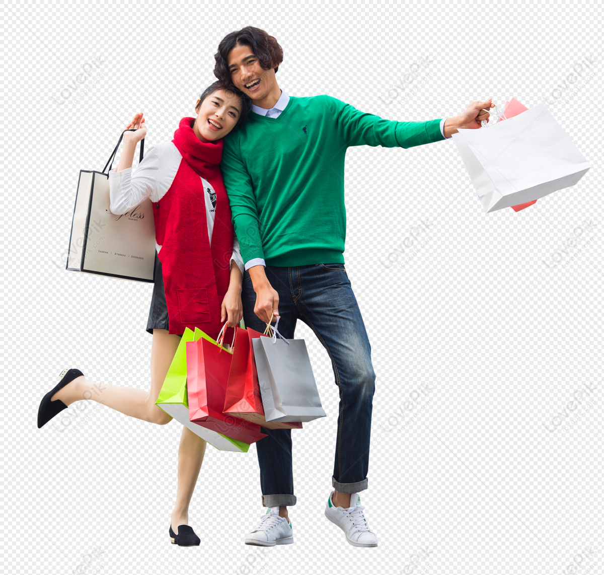 Shopping is fun. Семья с покупками. Веселые люди с покупками. Девушка с покупками. Одежда для всей семьи.