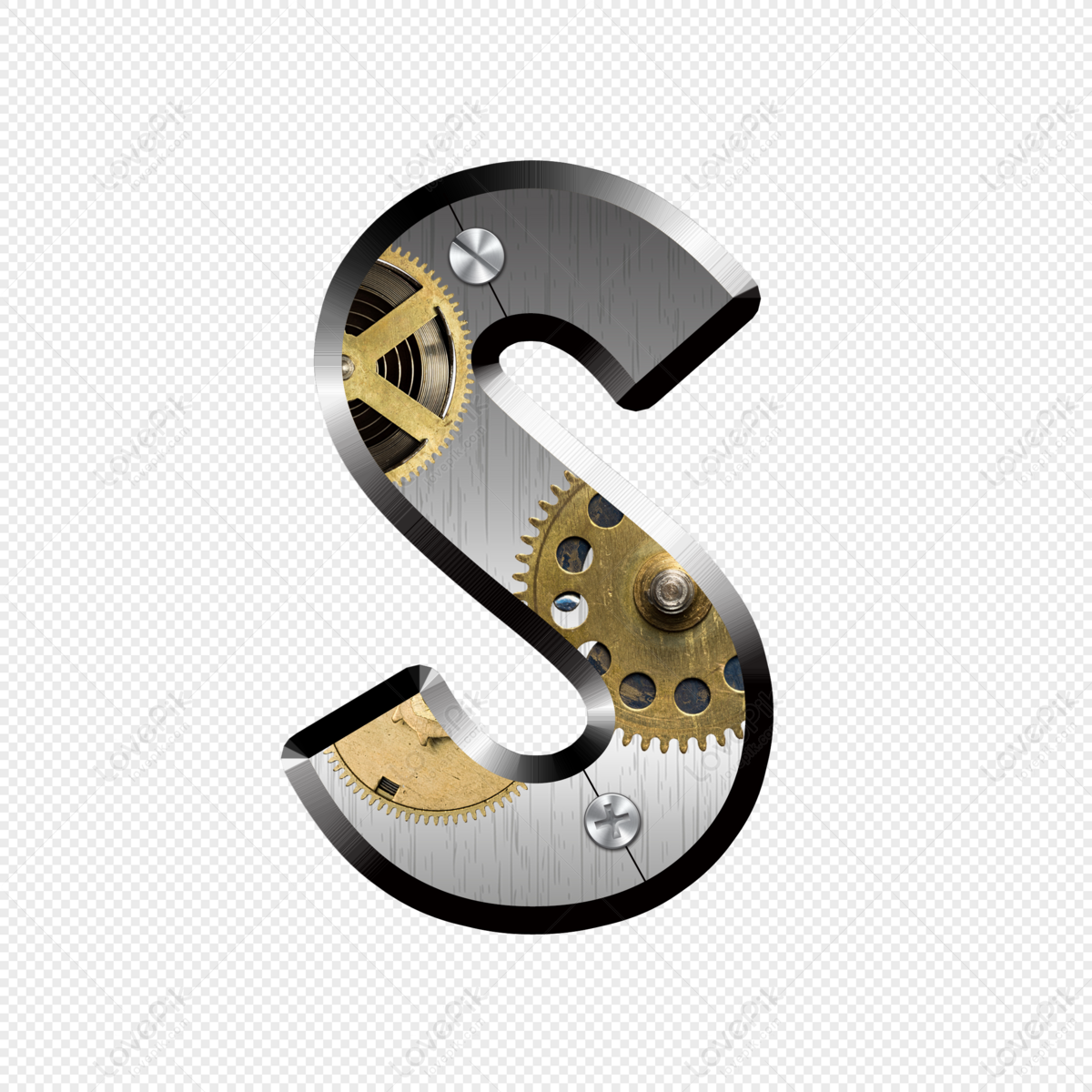 Metal Letter S PNG Free Download And Clipart Image For Free Download -  Lovepik | 400532403