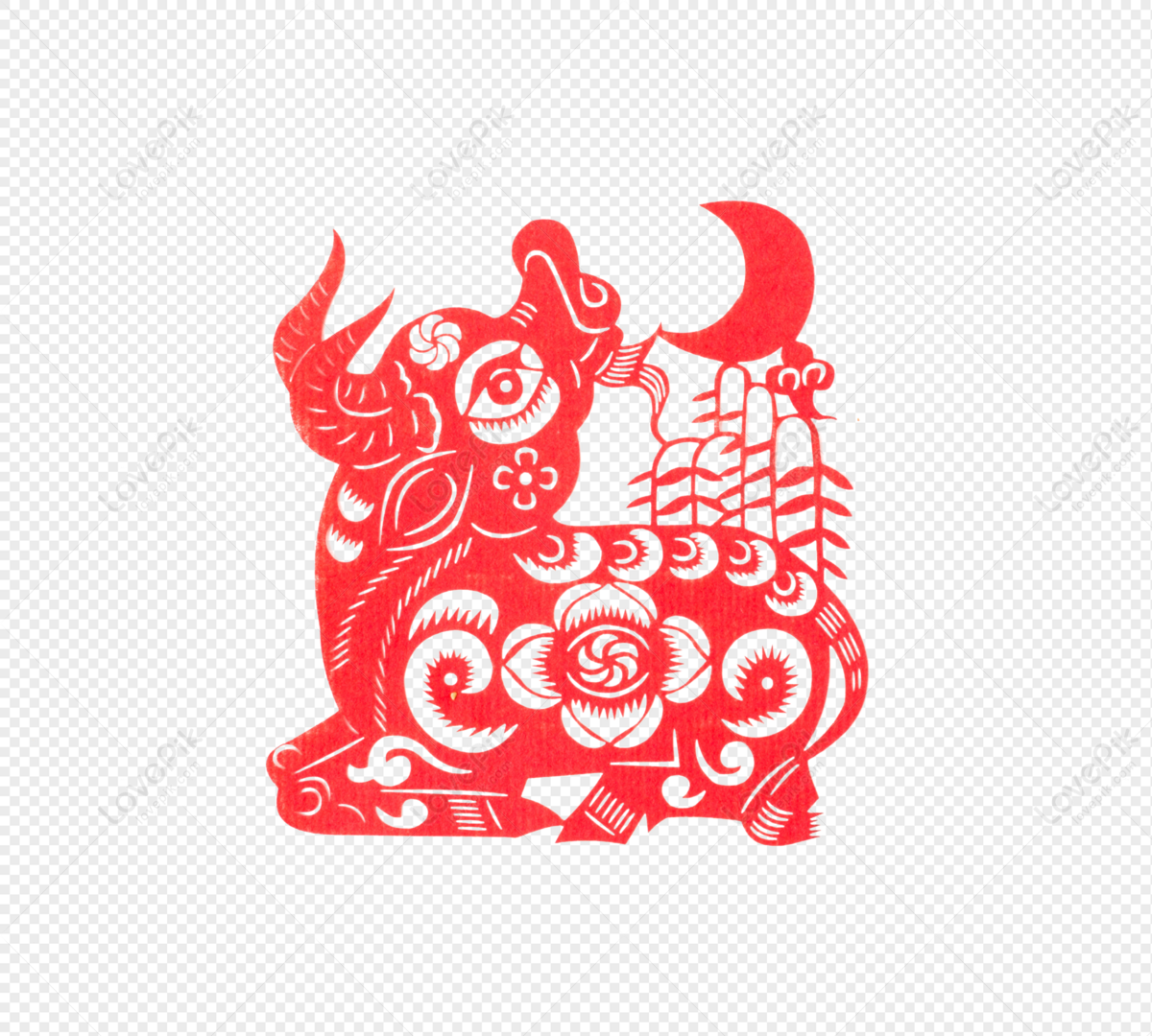 New Years Twelve Chinese Zodiac Chinese Paper Cut Swing Free PNG And  Clipart Image For Free Download - Lovepik | 400641279