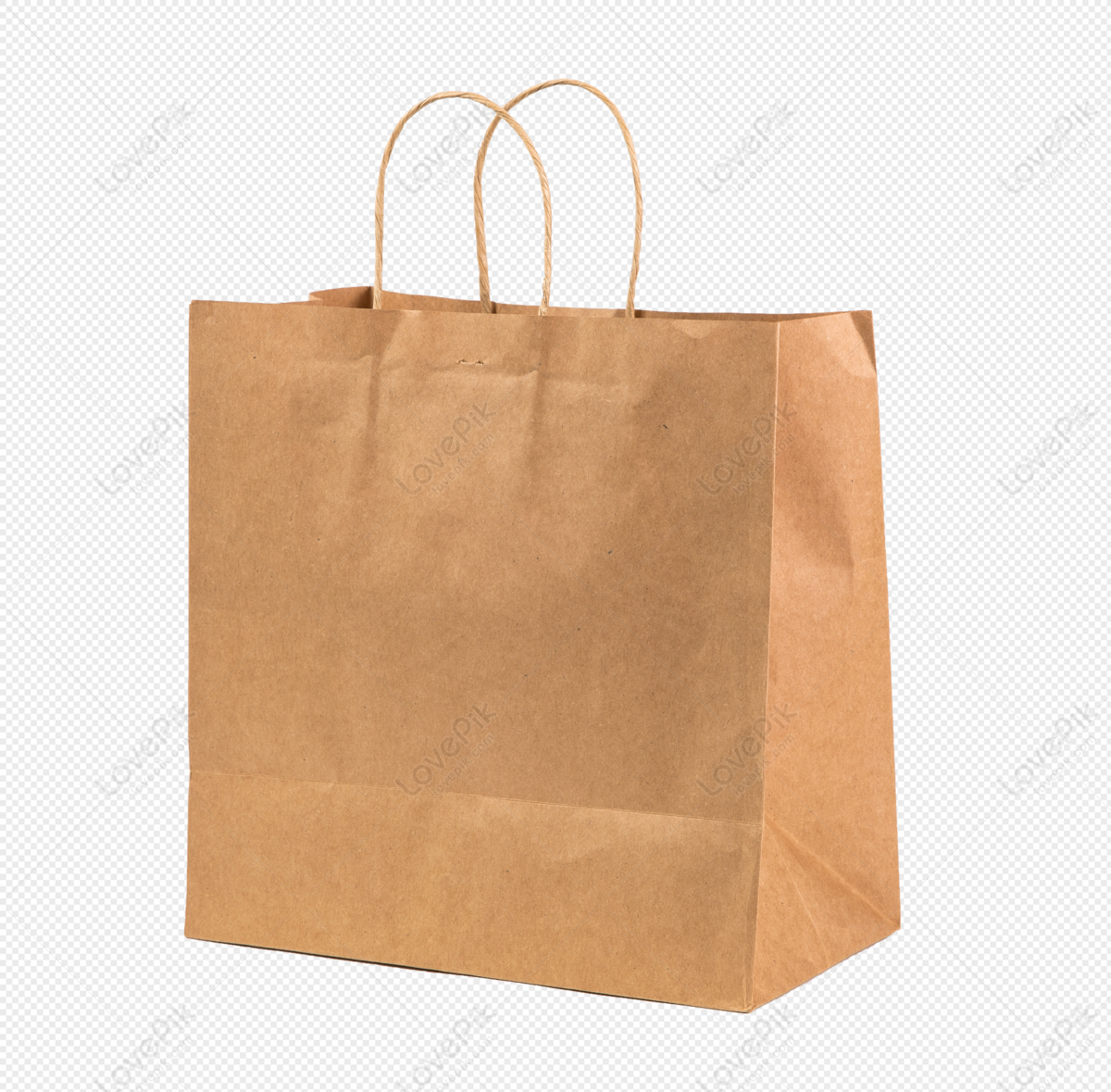 Brown Paper Bag PNG Transparent Images Free Download