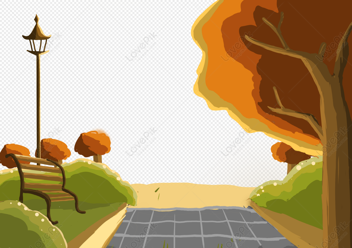 Park Background PNG Transparent Background And Clipart Image For Free  Download - Lovepik | 400388250