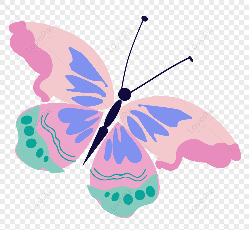 Pink Butterfly PNG Image Free Download And Clipart Image For Free Download  - Lovepik | 400336991