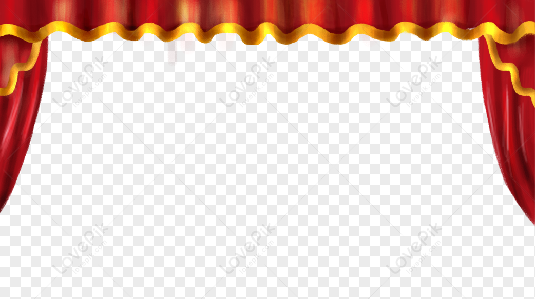 Red Curtains PNG Images With Transparent Background | Free Download On  Lovepik