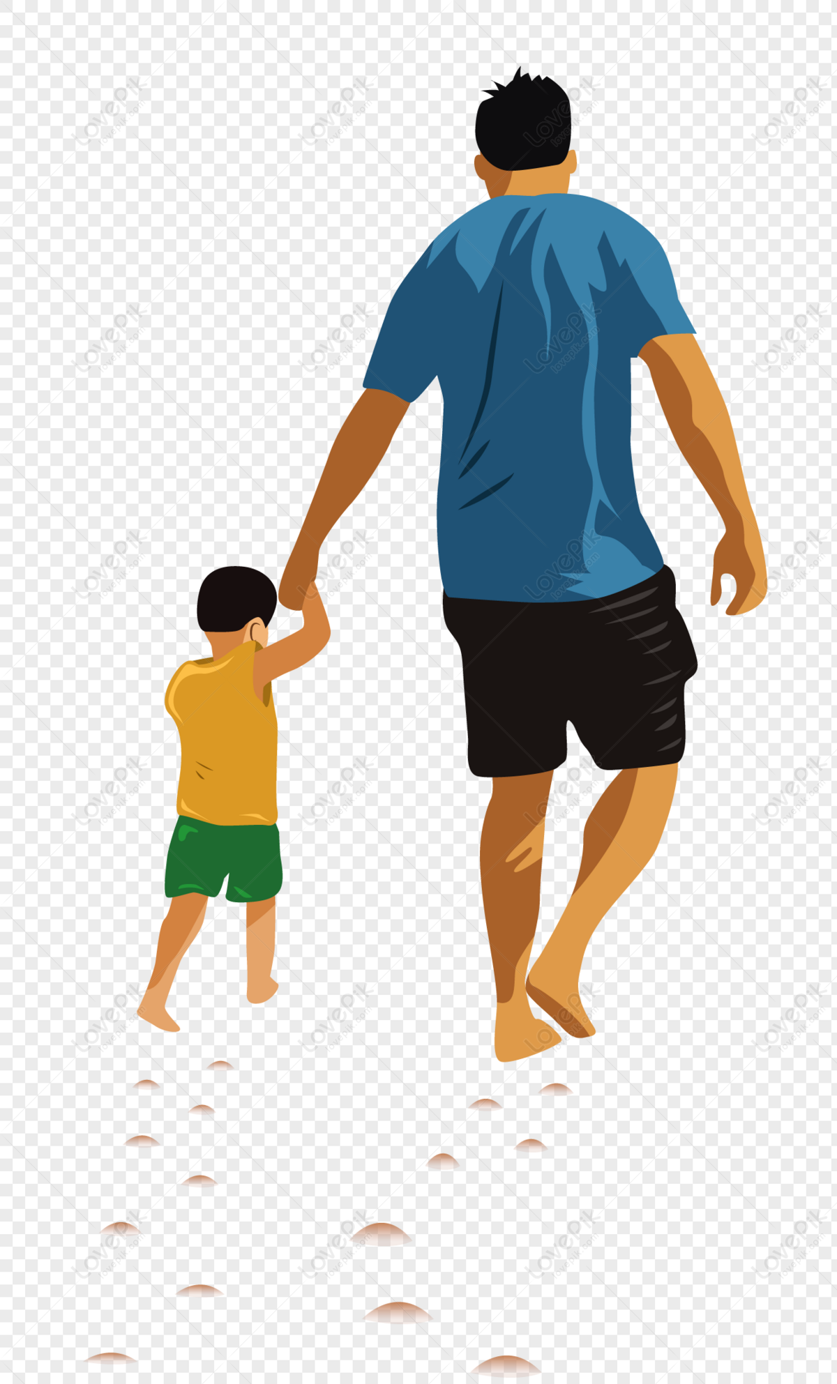 Mar De Padre E Hijo PNG Imágenes Gratis - Lovepik