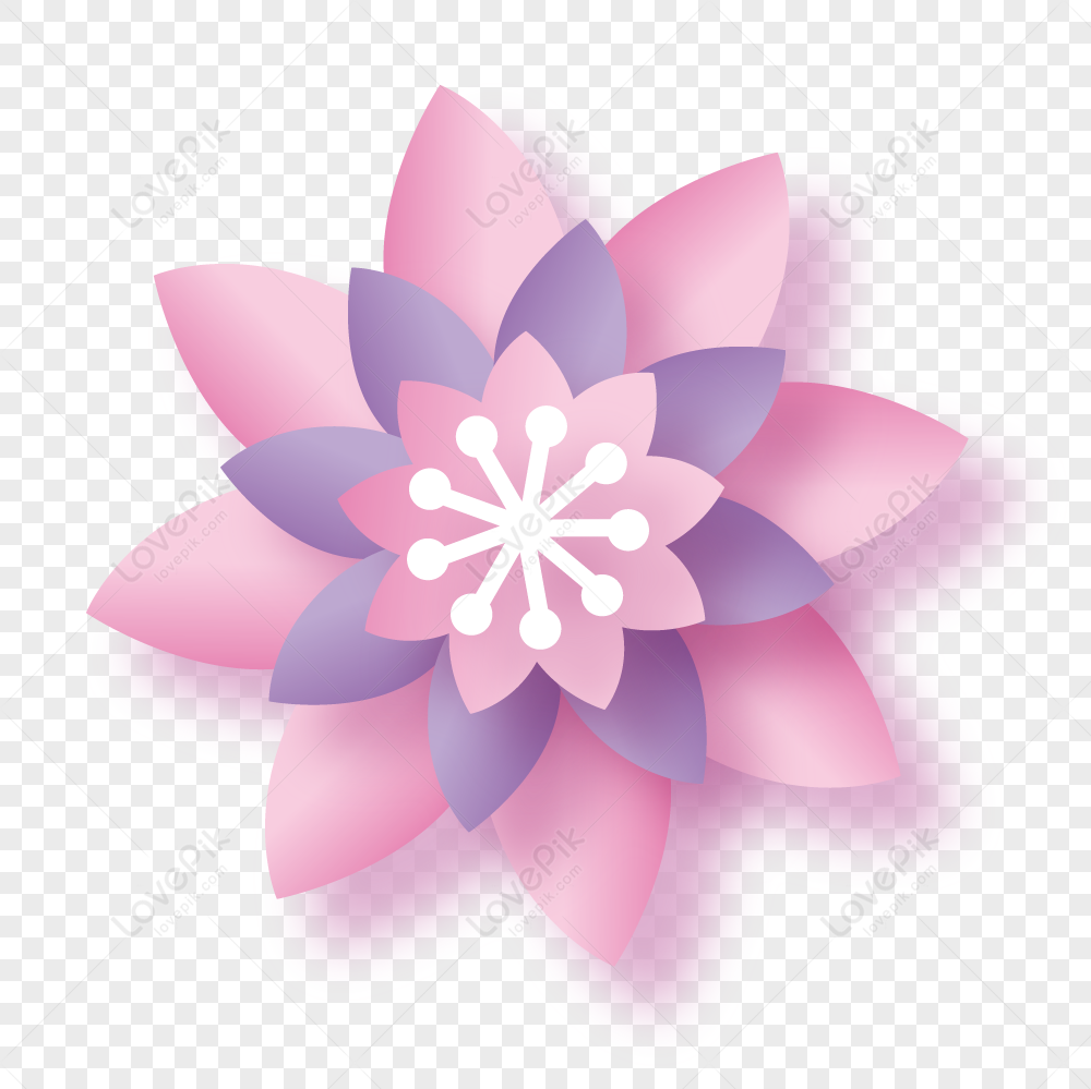 Flores Decorativas Rosas Tridimensionales PNG Imágenes Gratis - Lovepik