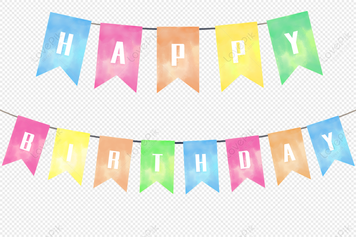 Pastel Colors Banner Vector PNG Images, Happy Birthday Flags Banner Pastel  Color Png, Happy Birthday, Flags Banner, Banner Birthday PNG Image For Free  Download