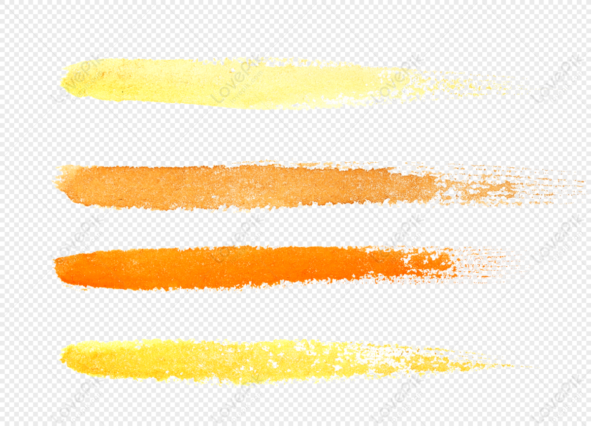 Watercolor Yellow Brush PNG White Transparent And Clipart Image For Free  Download - Lovepik | 401016072