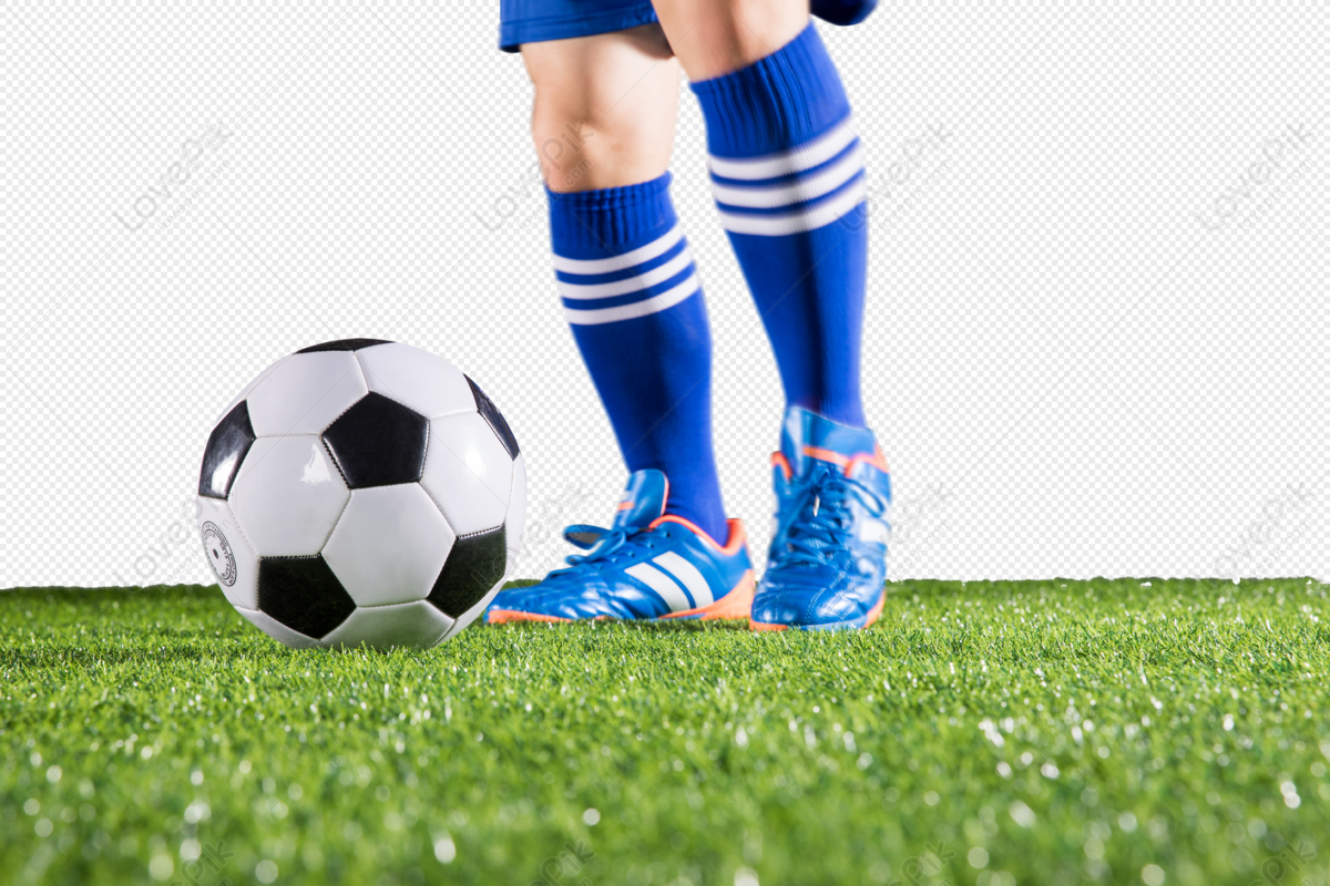Ilustração colorida de um jogador de futebol com uma bola jogador de  futebol em uniformes vermelhos correndo e chutando a bola jogo de esportes  copa do mundo fifa isolado no fundo branco