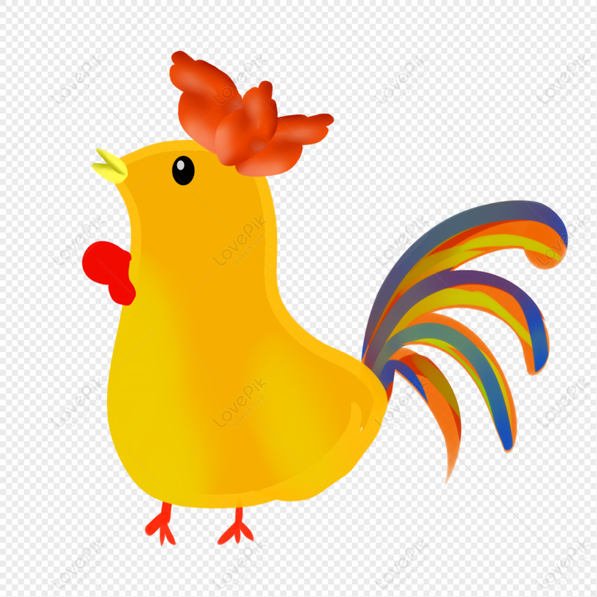 12 Zodiac Cartoon Chicken PNG Hd Transparent Image And Clipart Image For  Free Download - Lovepik | 401148384