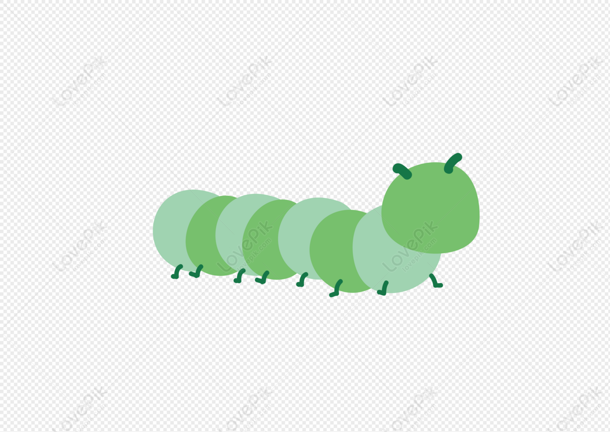Ai Vector Cartoon Animal Grass Animal Caterpillar Free PNG And Clipart  Image For Free Download - Lovepik | 401156759