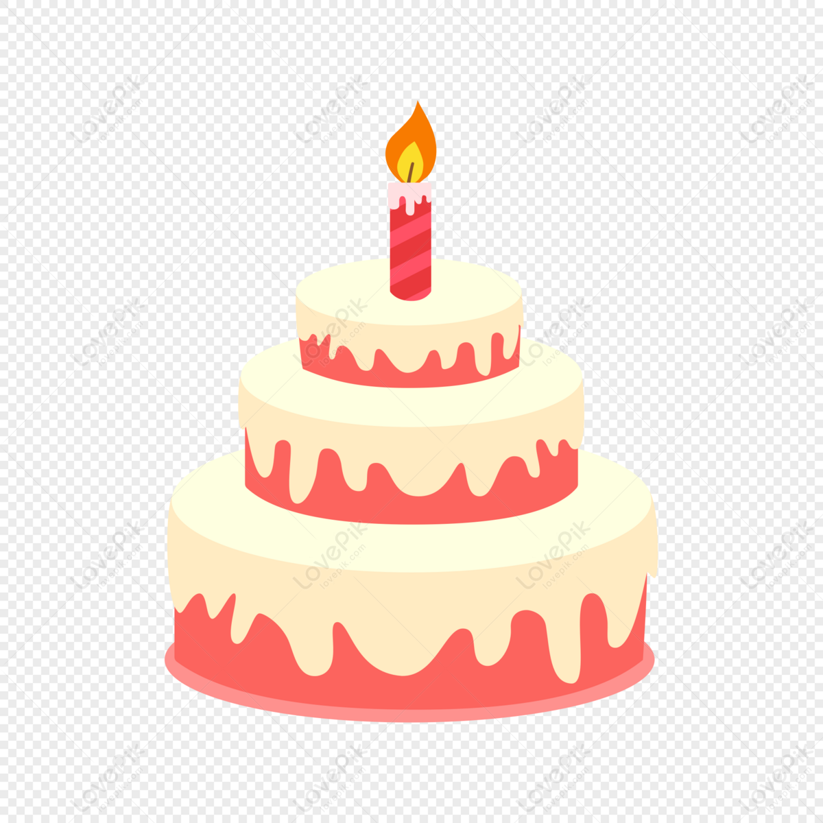 Birthday Cake PNG Transparent And Clipart Image For Free Download - Lovepik  | 401061976