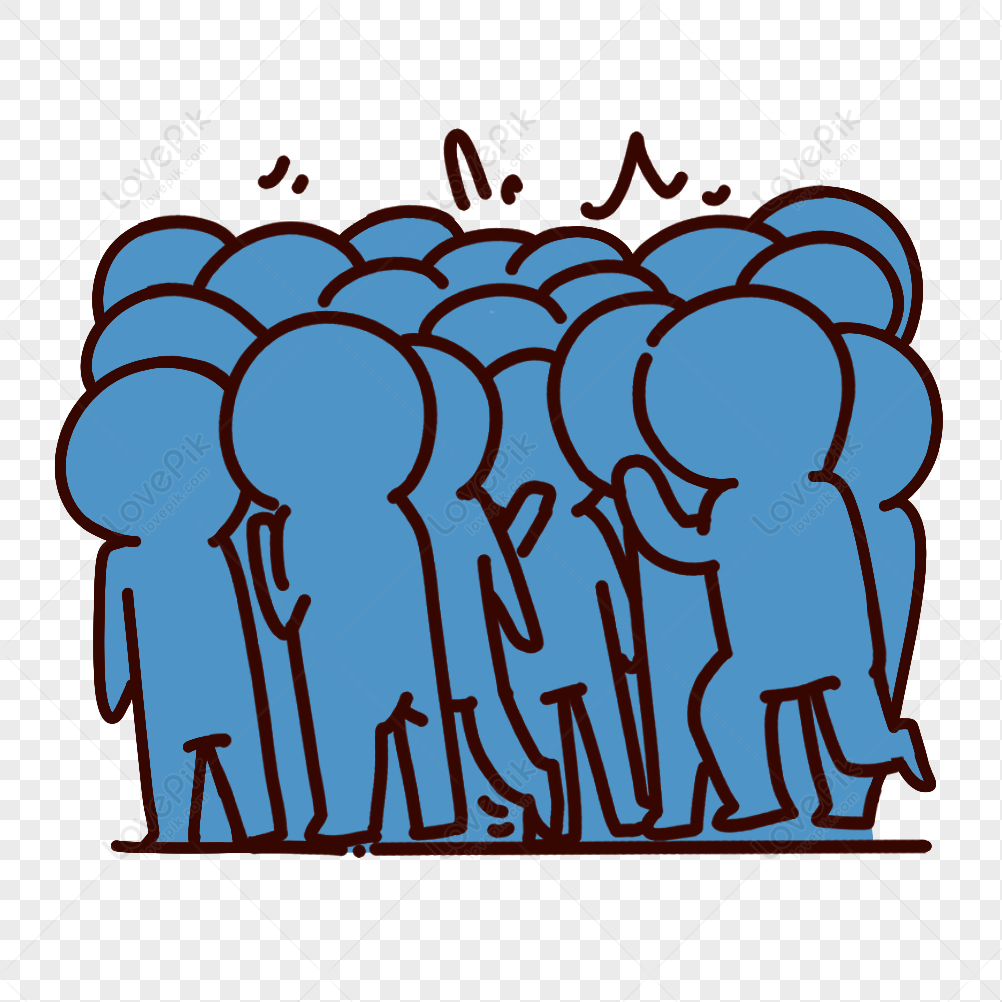 Cartoon Crowd PNG Hd Transparent Image And Clipart Image For Free Download  - Lovepik | 401147854