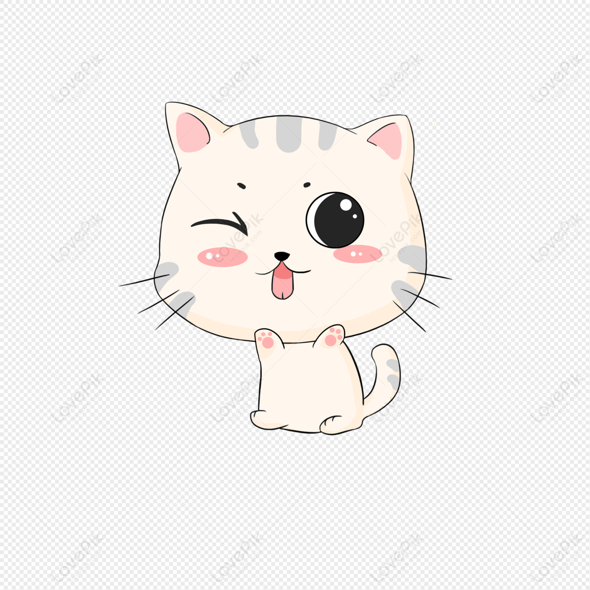 Cute Cat PNG Images With Transparent Background | Free Download On Lovepik